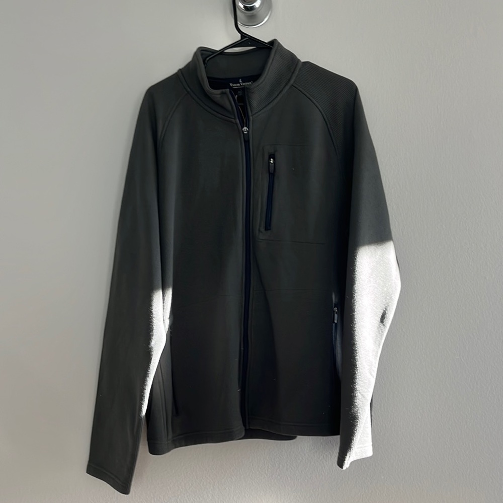 Tailor Vintage Green Zip Jacket